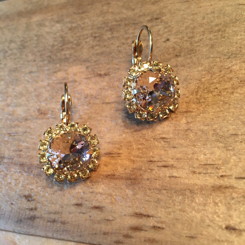 Glitzy earrings